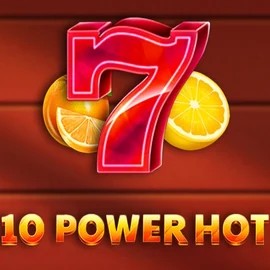 10 Power Hot game by Amusnet Interactive – logo hosted on Mostbet Casino