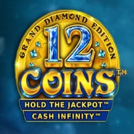 12 Coins Grand Diamond Edition slot visual from Wazdan available on mostbetkasyno.org.pl