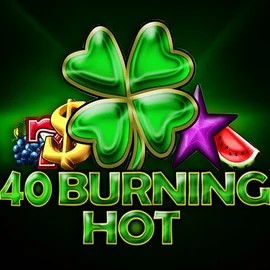 Slots logo of 40 Burning Hot from Amusnet Interactive at Mostbet Casino
