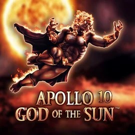 Apollo God of the Sun online game logo by Novomatic on mostbetkasyno.org.pl