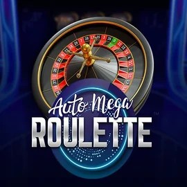 Auto Mega Roulette game by Pragmatic Play – logo hosted on Mostbet Casino
