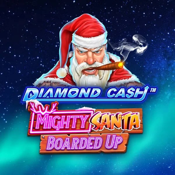 Diamond Cash Mighty Santa Boarded Up logo by Greentube Mostbet Casino