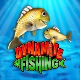 Dynamite Fishing online game logo by Inspired Gaming on mostbetkasyno.org.pl