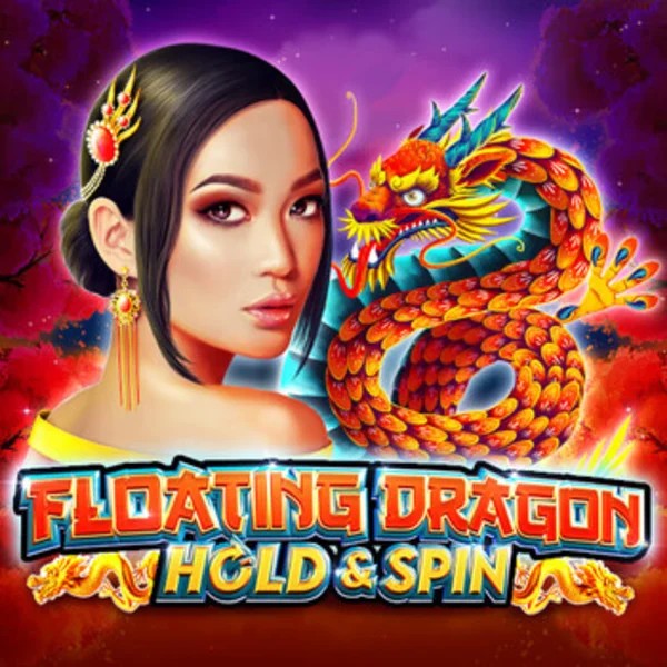 Floating Dragon online game logo by Pragmatic Play on mostbetkasyno.org.pl