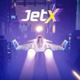 Official Casino Games logo: jetX by SmartSoft at Mostbet Casino