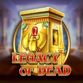 Legacy of Dead online game logo by Play'n GO on mostbetkasyno.org.pl