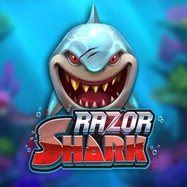 Logo of Razor Shark from Push Gaming at Mostbet Casino
