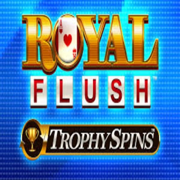Royal Flush Trophy Spins logo – Slots by Greentube at Mostbet Casino