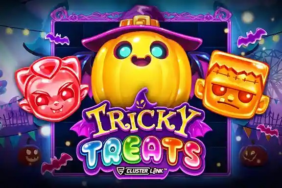 Tricky Treats game by Push Gaming – logo hosted on Mostbet Casino